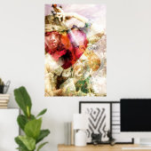 私が無い場合信じ(バイオリンのアートポスター) ポスター (ホームオフィス)