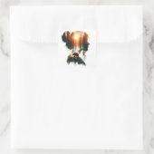 私が熊を選ぶ スクエアシール (バッグ)