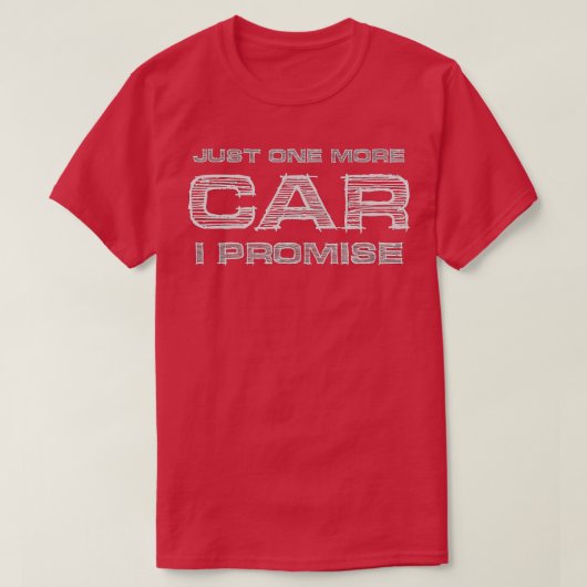 私が熱狂的なギフトを約束するおもしろいもう1台の車 Tシャツ (デザイン正面)