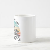私が牛を働いていた時に申し訳ない コーヒーマグカップ (中央)