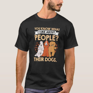 私が犬のペットの人々について何が好きか知っている Tシャツ