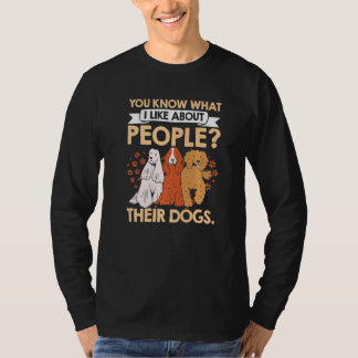 私が犬のペットの人々について何が好きか知っている Tシャツ