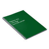 私が犬を好きな理由は人よりも多い ノートブック (右側)