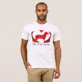 私が犬を愛しているのを愛する Tシャツ (正面フル)