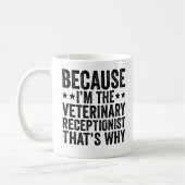 私が獣医の受付係だから コーヒーマグカップ (左)