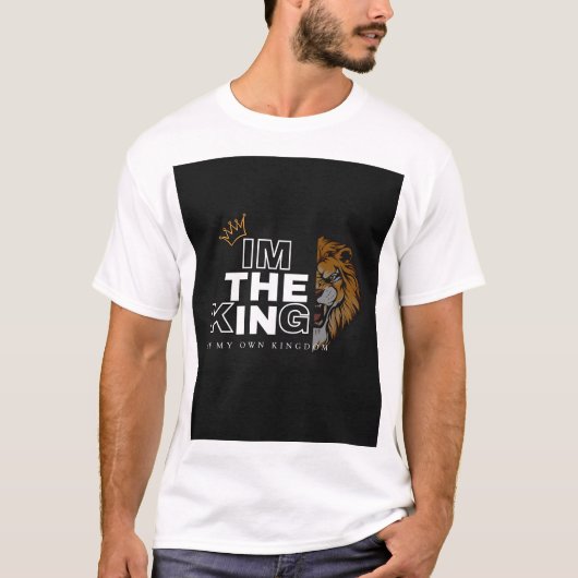 私が王だ Tシャツ (正面)