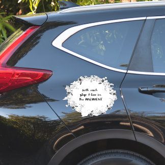 私が生きる一歩を踏み出すたびに – 心遣い シール