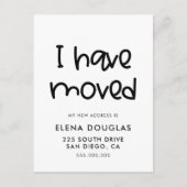 私が発表を動かした可愛い脚本 ポストカード (正面)