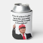 私が目を覚ますと大好きドナルド・トランプは大統領である 缶クーラー (缶正面)