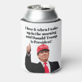 私が目を覚ますと大好きドナルド・トランプは大統領である 缶クーラー (缶裏面)