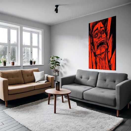 私が目を覚まなかった悪夢 | AI Art ポスター