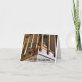 私が直接言うことができれば"ハッピーバースデー" カード (正面)