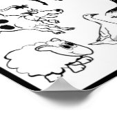 私が知っているすべては私がCollieプリントを導いた縁どもの ポスター (角)