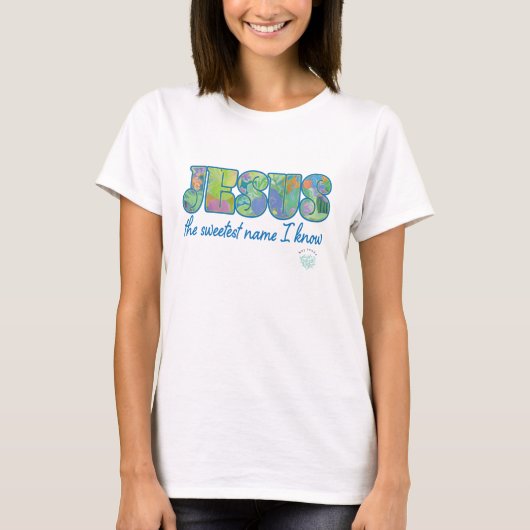 私が知っている中で最も甘美な名前、イエス Tシャツ (正面)