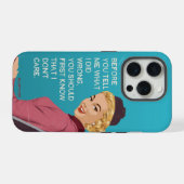 私が知らないことを知らな気にい。 iPhoneケース (裏面横)