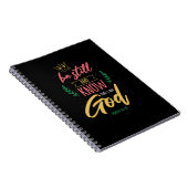 私が神であることを心に留めておきなさい ノートブック (右側)