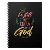 私が神であることを心に留めておきなさい ノートブック (正面)