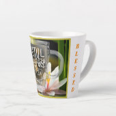 私が神であることを知っている カフェラテマグ (右アングル)