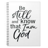 私が神であることを知っている ノートブック (正面)