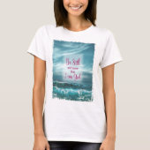 私が神であることを知っている Tシャツ (正面)