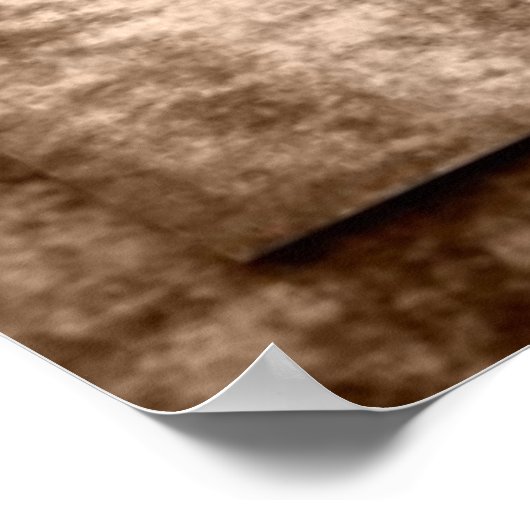 私が神であることを知りなさい。詩編46:10 ポスター (角)