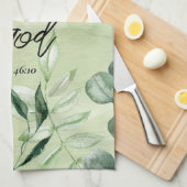 私が神であることを知り尽くす キッチンタオル (四つ折り)