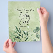 私が神であることを知り尽くす チラシ (手)