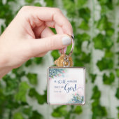 私が神であることを知り続けなさい。 キーホルダー (手)