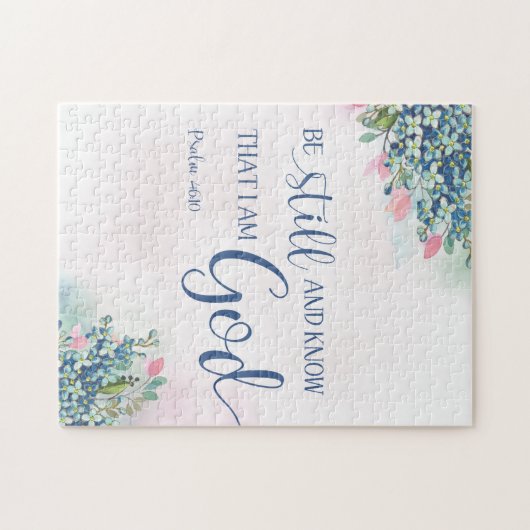 私が神であることを知り続けなさい。 ジグソーパズル (横)