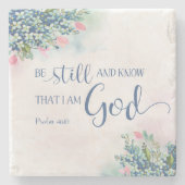 私が神であることを知り続けなさい。 ストーンコースター (正面)