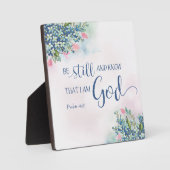 私が神であることを知り続けなさい。 フォトプラーク (正面)