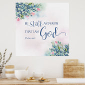 私が神であることを知り続けなさい。 ポスター (キッチン)