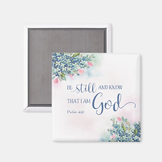 私が神であることを知り続けなさい。 マグネット (正面/裏面)