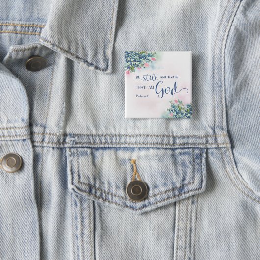 私が神であることを知り続けなさい。 缶バッジ (インサイチュ)