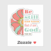 私が神であることを知り続けるフローラ シール (シート)