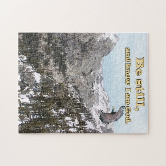 私が神であることを静かに知っている ジグソーパズル (横)