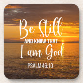 私が神であることを静かに知りなさい コースター (正面)