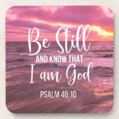 私が神であることを静かに知りなさい コースター (正面)