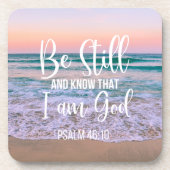 私が神であることを静かに知りなさい コースター (正面)