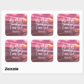 私が神であることを静かに知りなさい スクエアシール (シート)