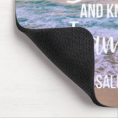 私が神であることを静かに知りなさい マウスパッド (コーナー)