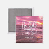 私が神であることを静かに知りなさい マグネット (正面/裏面)