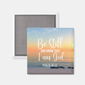 私が神であることを静かに知りなさい マグネット (正面/裏面)