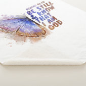 私が神であることを、今でも信じてください。女性の蝶 シェルパブランケット (3/4)