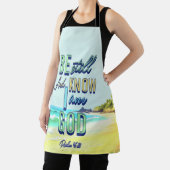 私が神である事を知りなさい詩篇46:10 エプロン (インサイチュ)