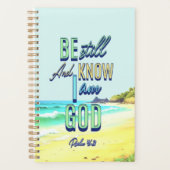 私が神である事を知りなさい詩篇46:10 プランナー手帳 (正面)