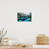 私が神である事を知りなさい詩篇46:10 ポスター (キッチン)