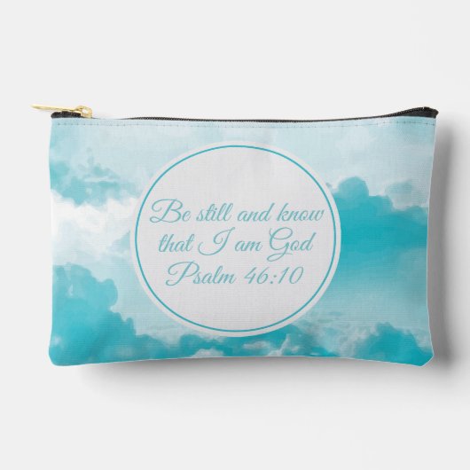 私が神のかわいいクリスチャンであることを今でも知っている アクセサリーポーチ (正面)