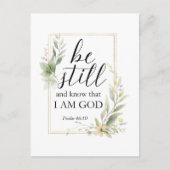 私が神のバイブル・クリスチャンであることを知っている ポストカード (正面)