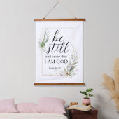 私が神のバイブル・クリスチャンであることを知っている 吊り下げ型タペストリー (寝室)